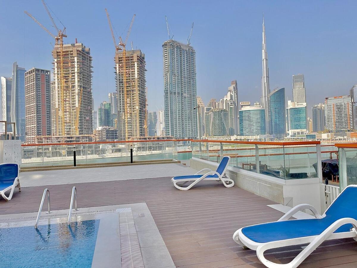 Apartment Panoramic! Burj Khalifa And Canal View! *
